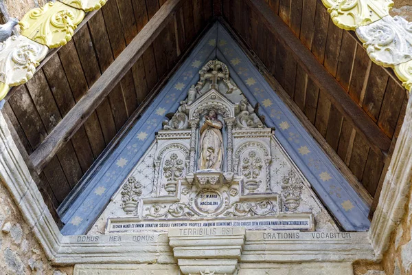 Церковь Ренн-ле-Шато, Франция . — стоковое фото