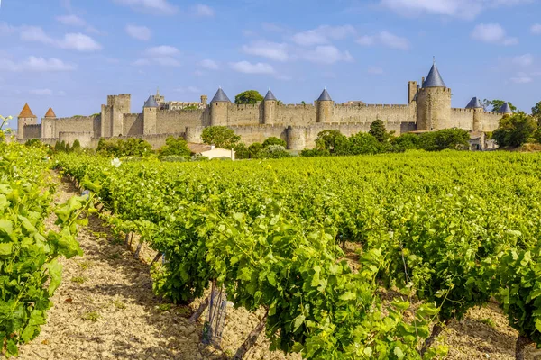 Castelo de Carcassonne, França — Fotografia de Stock