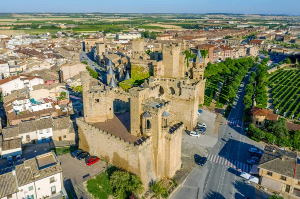 Paleis Real Olite Een Gemeente Spaanse Provincie Navarra Regio Navarra — Stockfoto
