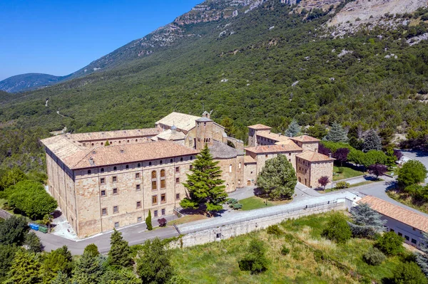 Monastère San Salvador Leyre Yesa Navarra Espagne — Photo