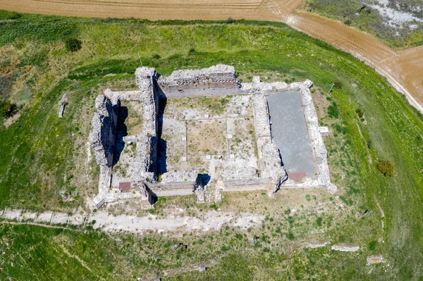 Medieval Palace Castle Tiebas Navarra Spain — Stock Photo, Image