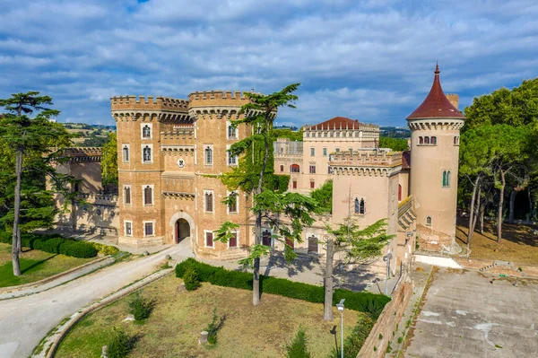 Can Taio Castle Santa Perpetua Mogoda Valles Occidental Barcelona Spanyolország — Stock Fotó