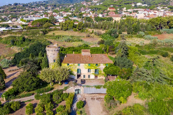 Can Maians is a house in Vilassar de Dalt (Maresme) Barcelona Spain, with a medieval defense tower, declared as a cultural heritage of national interest. Built in 1551