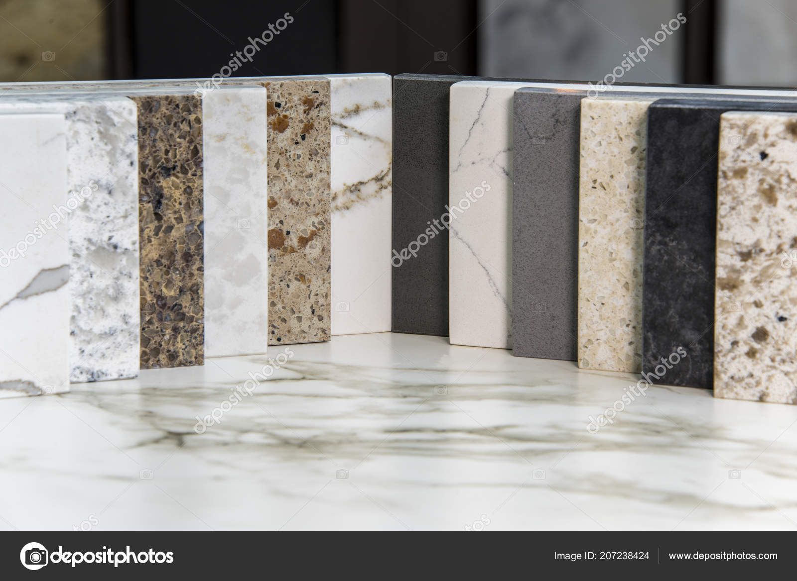 Kitchen Countertops Color Samples Granite Marble Quartz Stone