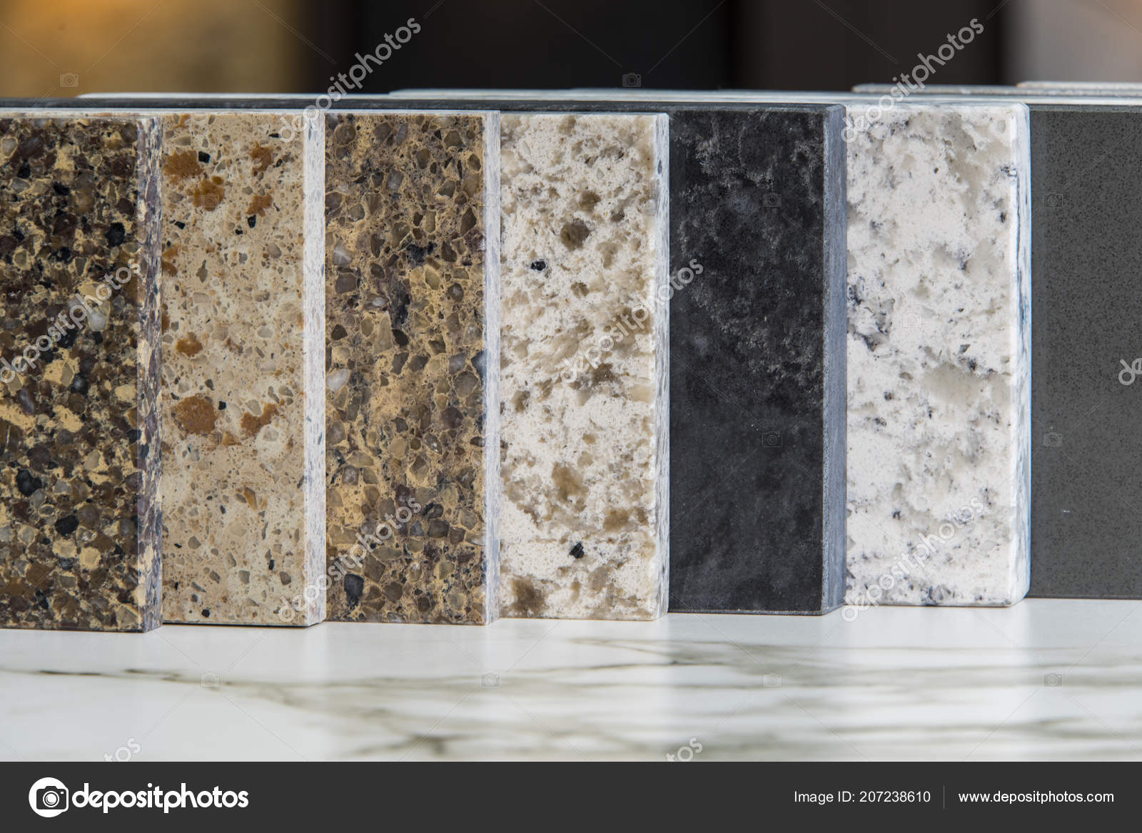 Kitchen Counter Tops Color Samples Granite Marble Quartz Stone