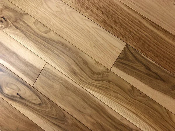 New Installed Wood Floor — Stock Photo, Image