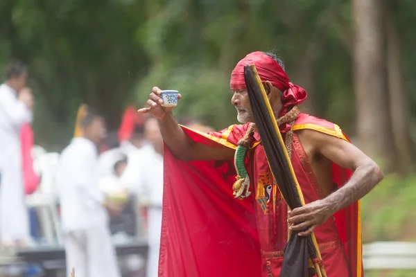 Trang Thaïlande Octobre 2018 Dieu Chinois Guan Prie Pour Dieu — Photo