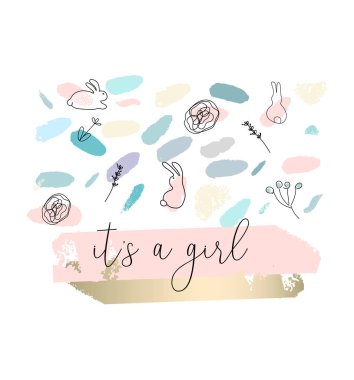 Konfeti fırçalar bebek duş