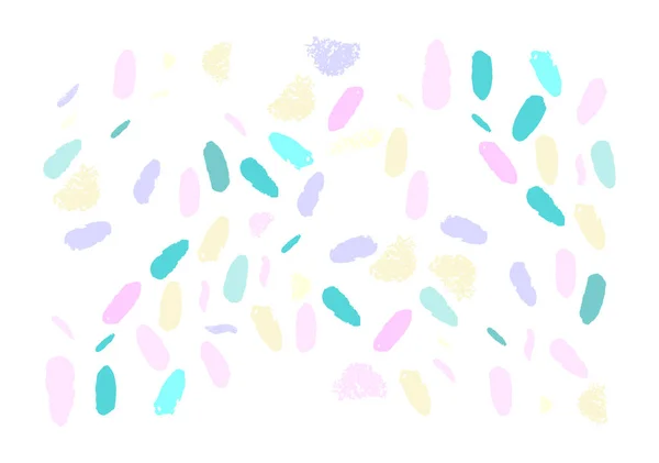 Modèle de confettis artistiques — Image vectorielle