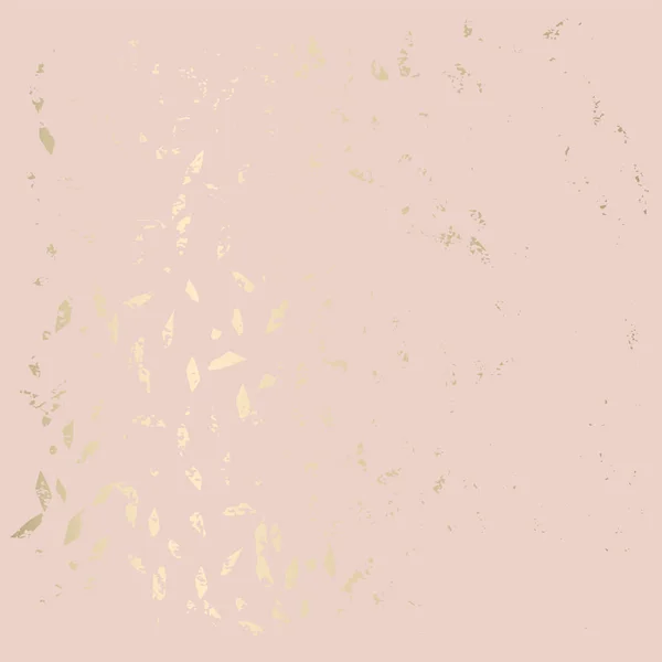Trendy Chic Pastello Sfondo Colorato Con Forme Geometriche Gold Foil — Vettoriale Stock