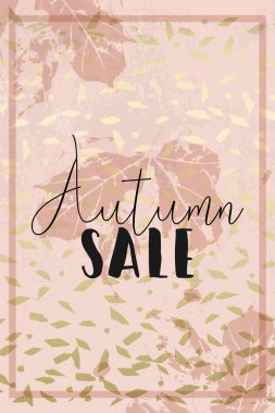 Sonbahar koleksiyonu altın allık arka plan