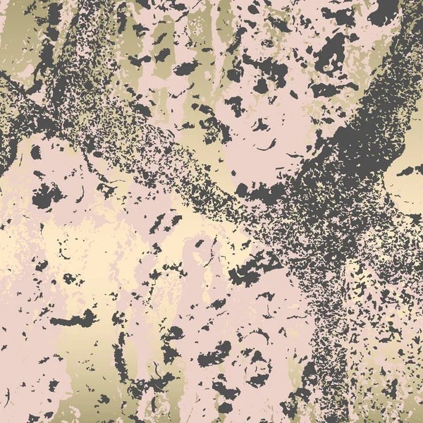 抽象的なトレンディな大理石ゴールド シックなパステル パターン — ストックベクタ