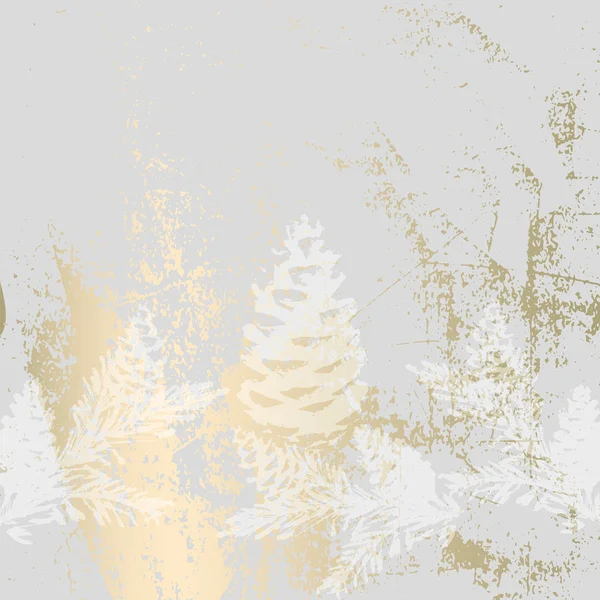 Motif abstrait de pastel chic en marbre doré tendance — Image vectorielle