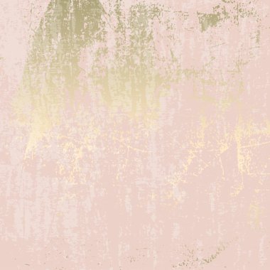 Grunge Pattina etkisi Pastel altın Retro doku soyut. Trendy şık vektörde Tasarımlarınız için yapılan arka plan
