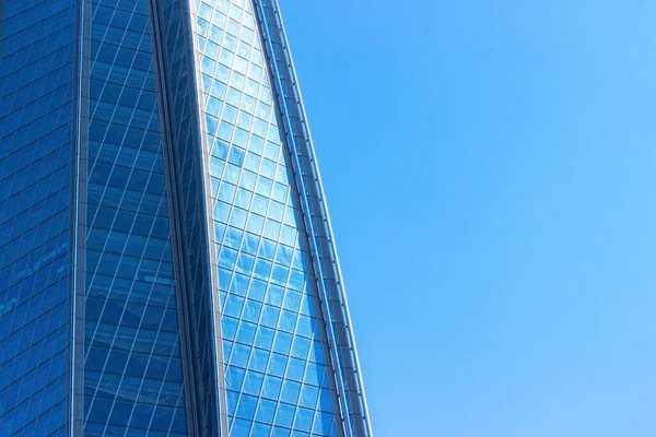 Cielo Paredes Exteriores Cristal Edificio Corporativo Moderno Oficinas Negocios Rascacielos — Foto de stock gratis