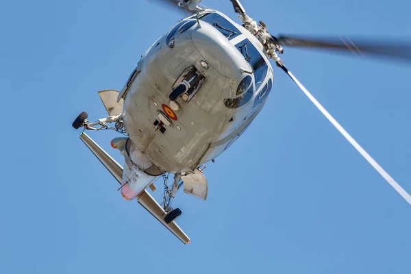 Motril Granada Espanha Jun Helicóptero Sikorsky 76C Participa Uma Exposição — Fotografia de Stock