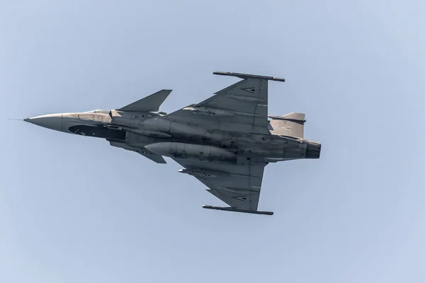 モトリル グラナダ スペイン 航空機 Saab Jas グリッペン 2017 モトリル グラナダ — ストック写真