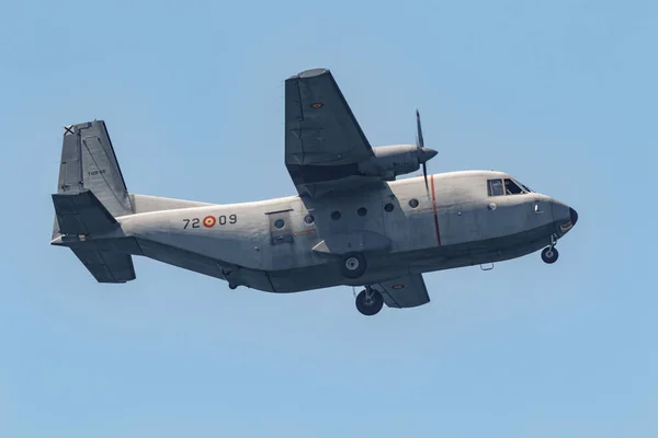 Motril Granada España Jun Aviones Casa 212 Participando Una Exposición —  Fotos de Stock