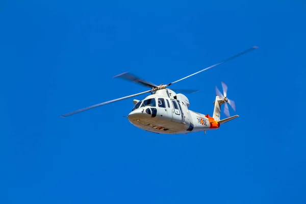 Granada España Mayo Helicóptero Sikorsky 76C Participa Una Exposición Sobre — Foto de Stock