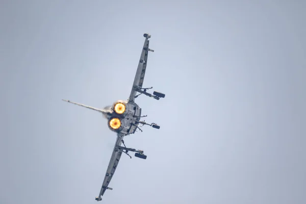 말라가 스페인 항공기 Eurofighter 전시회에 Airshow에 2018 말라가 스페인에 — 스톡 사진
