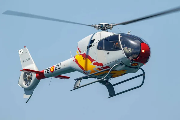 Motril Granada Španělsko Červen Patrulla Aspa Vrtulník Eurocopter 120 Colibri — Stock fotografie