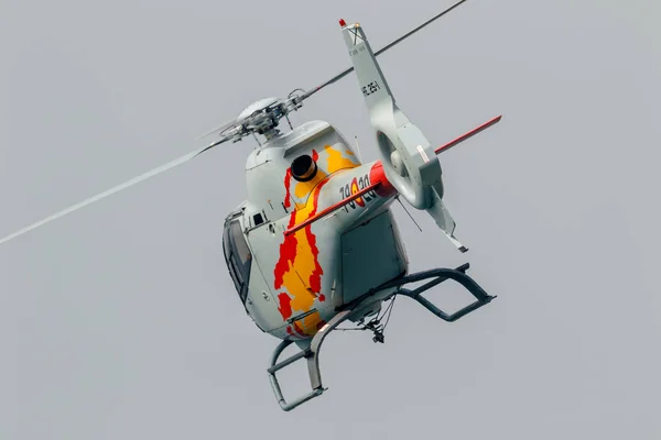 Torre Del Mar Malaga Spagna Giugno Patrulla Aspa Elicottero Eurocopter — Foto Stock