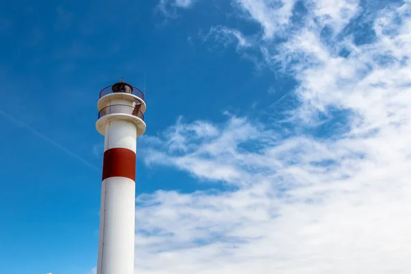 New Lighthouse Rota Cadiz Spain — Stock Photo, Image
