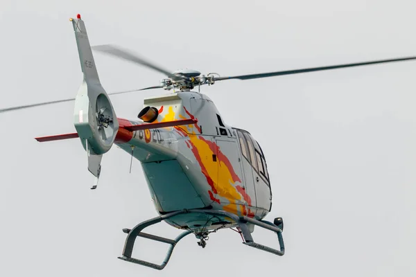 Torre Del Mar Malaga Spain Jul Patrulla Aspa Helicopter Eurocopter — Stock Photo, Image