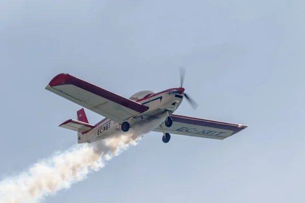 Torre Del Mar Malaga Spanya Temmuz Uçak Ultra Katılan Airshow — Stok fotoğraf