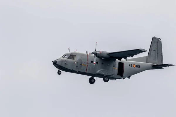 Motril Granada España Jun Aviones Casa 212 Participando Una Exposición —  Fotos de Stock