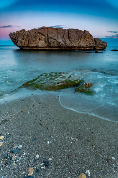 Strand von piedra paloma, casares, malaga, spanien — Stockfoto