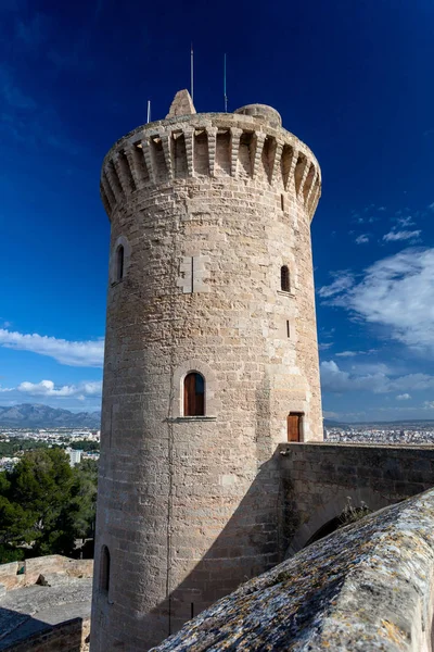 Castelul Bellver, Palma de Mallorca — Fotografie, imagine de stoc