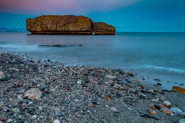 Plage de Piedra Paloma, Casares, Malaga, Espagne — Photo