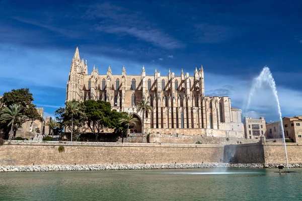 Catedral La Seu Palma de Maiorca — Fotografia de Stock