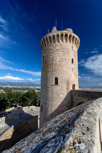 Castelul Bellver, Palma de Mallorca — Fotografie, imagine de stoc