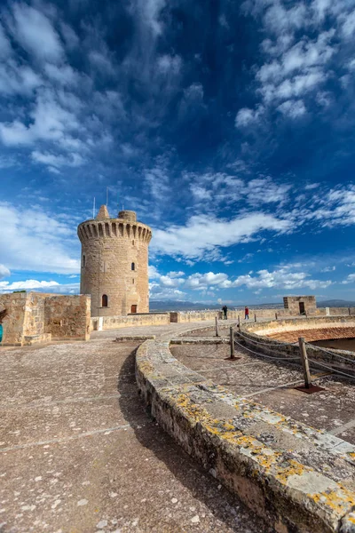 Zamek Bellver, Palma de Mallorca — Zdjęcie stockowe