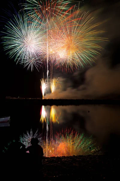 Fuochi artificiali — Foto Stock