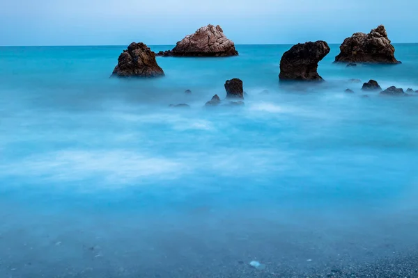 Playa de Torre de la Sal, Casares, Málaga, España —  Fotos de Stock