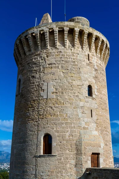 Castelo de Bellver, Palma de Maiorca — Fotografia de Stock