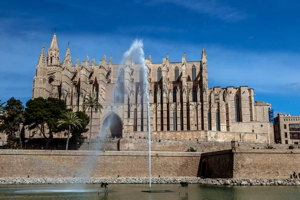 Katedralen La Seu Palma de Mallorca — Stockfoto
