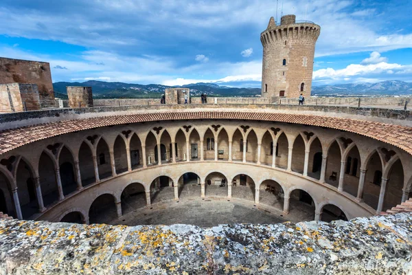 Bellver Castle, Palma de Mallorca — Stock fotografie