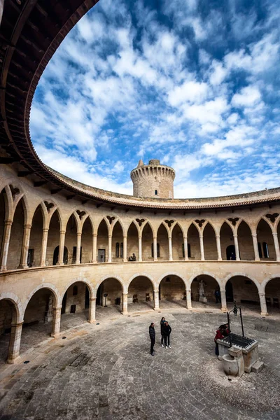 Zamek Bellver, Palma de Mallorca — Zdjęcie stockowe