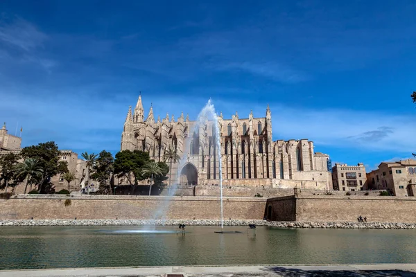 Cathedral La Seu Palma de Mallorca — Stock Photo, Image