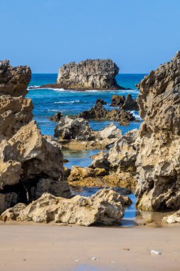Toro Beach, Llanes, Asturias, İspanya