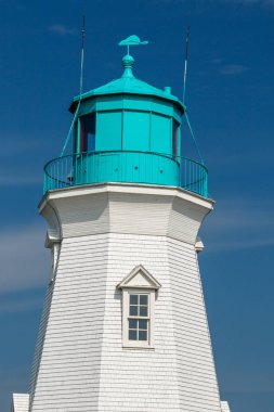 Port Dalhousie Limanı'ndaki güzel deniz feneri, Ontario, Kanada