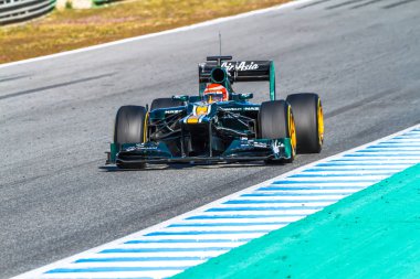 takım catherham f1, jarno trulli, 2012