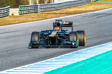 takım catherham f1, jarno trulli, 2012