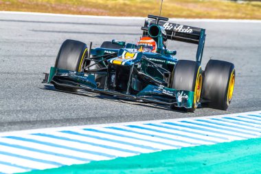 takım catherham f1, jarno trulli, 2012