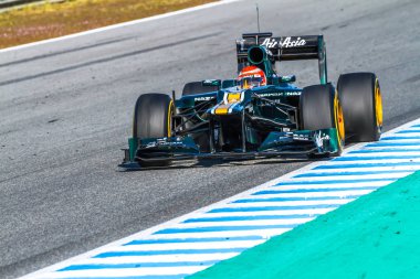 takım catherham f1, jarno trulli, 2012