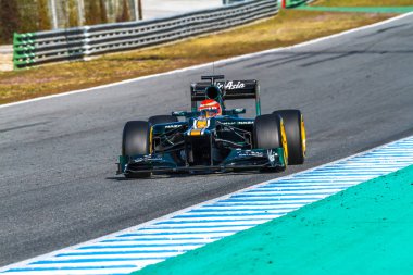 takım catherham f1, jarno trulli, 2012